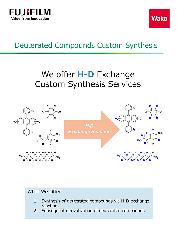 Deuterated Compounds Custom Synthesis